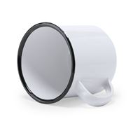 TAZZA VINTAGE IN METALLO PER SUBLIMAZIONE